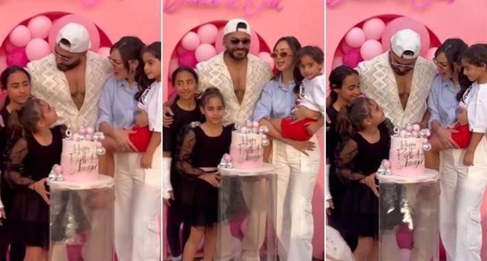 أولاد تامر حسني وبسمة بوسيل