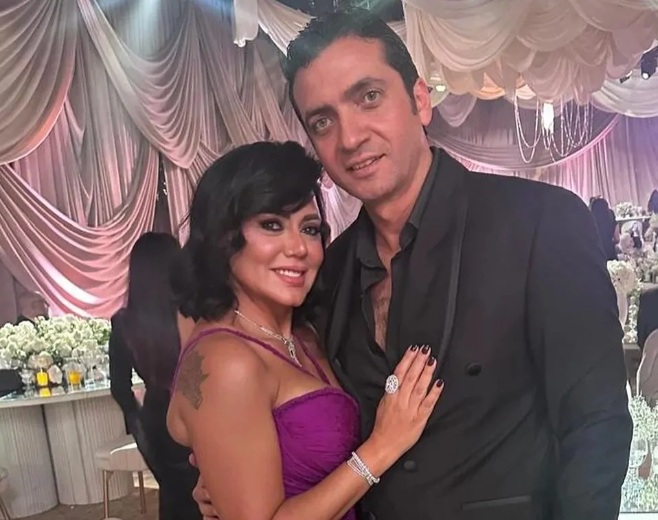 رانيا يوسف وزوجها