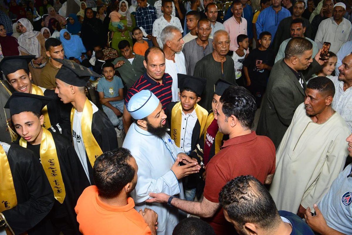 حفل تكريم حفظة القرآن الكريم بقرية شطورة في سوهاج