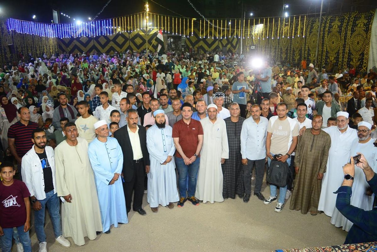 حفل تكريم حفظة القرآن الكريم بقرية شطورة في سوهاج