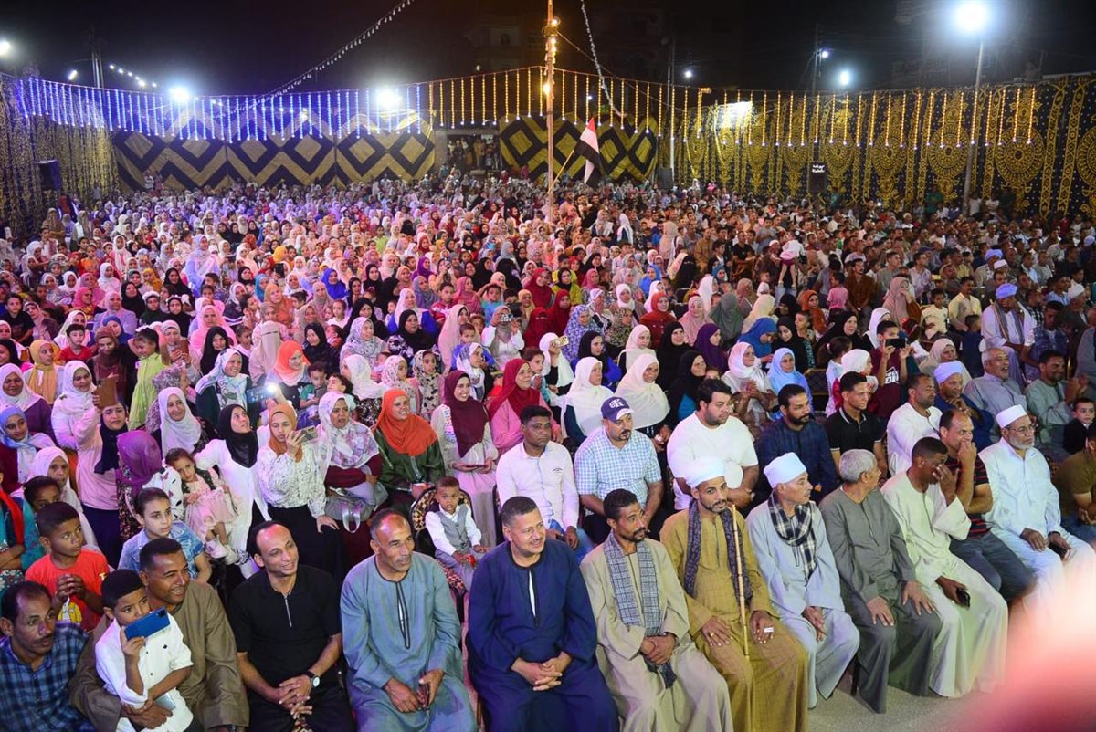 حفل تكريم حفظة القرآن الكريم بقرية شطورة في سوهاج