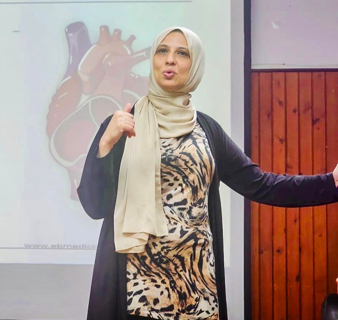 احدى المحاضرات خلال يوم الصيادلة
