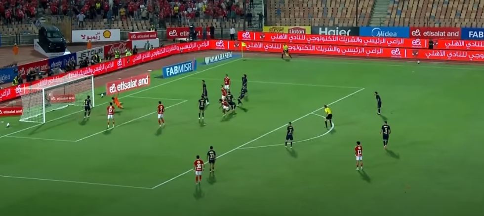 هدف الأهلي في مرمى الزمالك