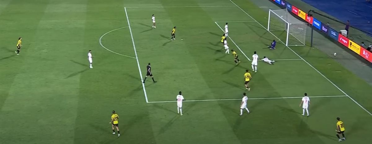 هدف التعادل لـ وادي دجلة أمام الزمالك