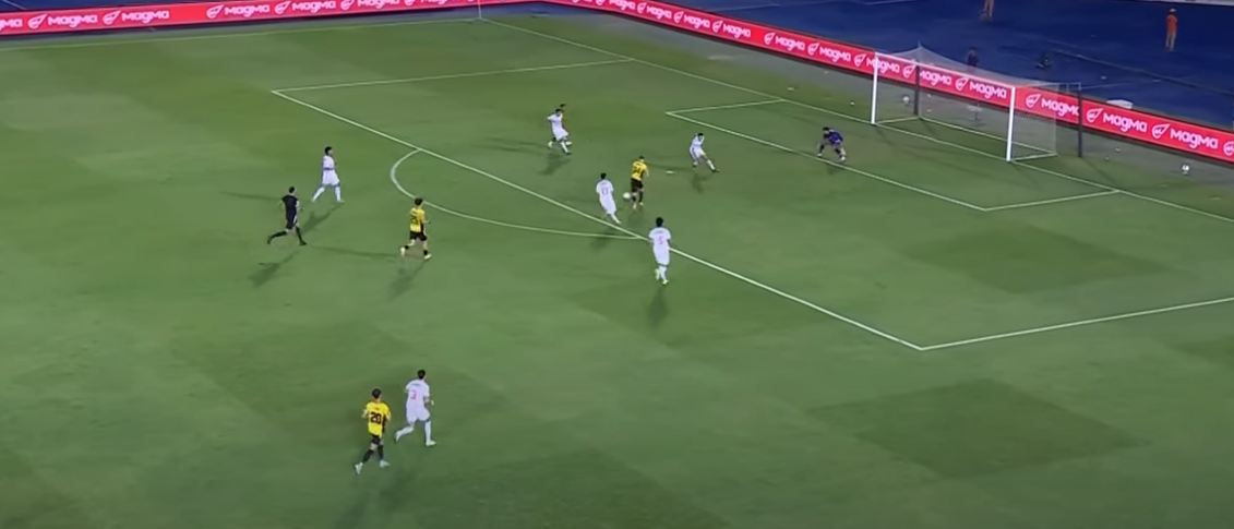 هدف دجلة الثاني في مرمى الزمالك