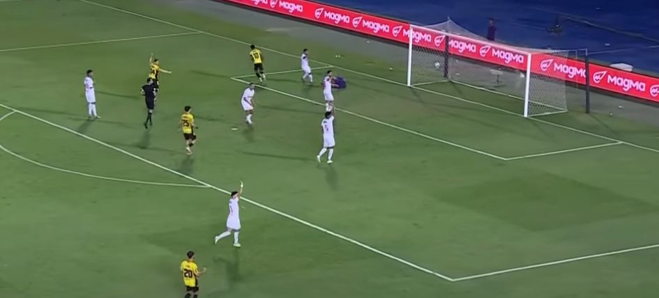 هدف دجلة الثاني في مرمى الزمالك