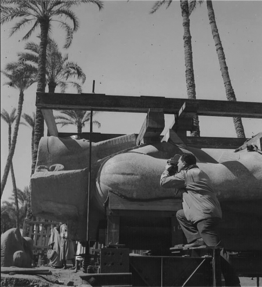 نقل تمثال رمسيس الثاني