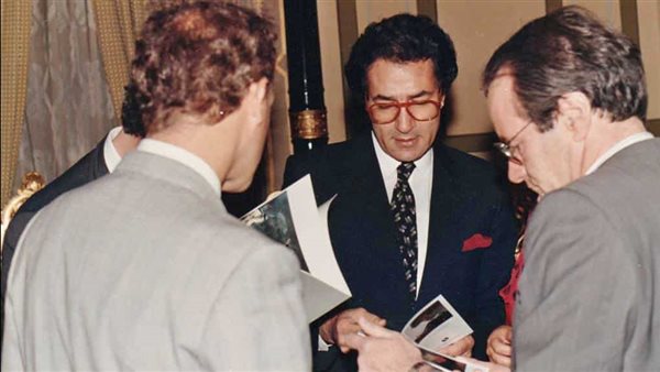 الفنان فاروق حسني وزير الثقافة الأسبق