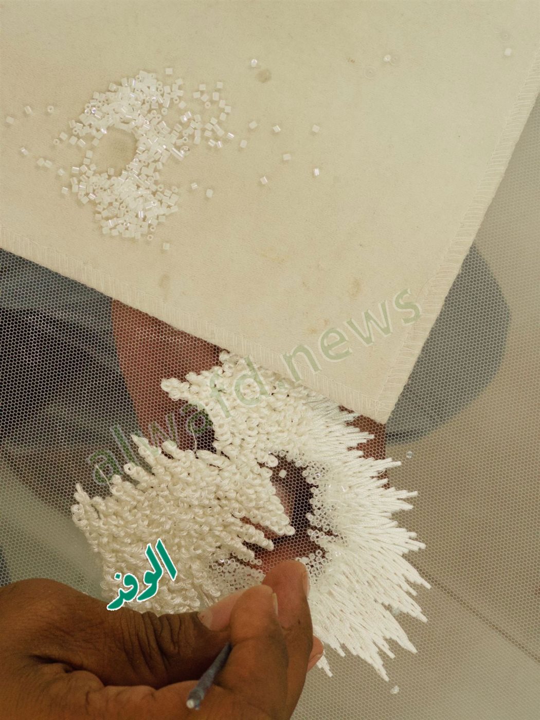 تصميم فستان آية السيسي