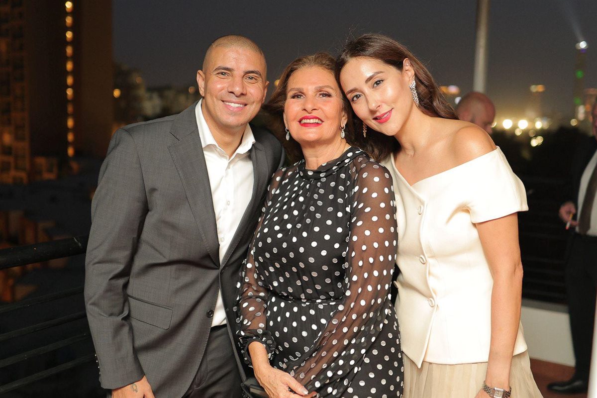 يسرا  و ملكة الدنمارك