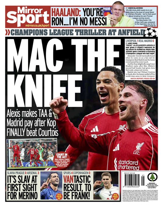 ديلي ميرور&nbsp;