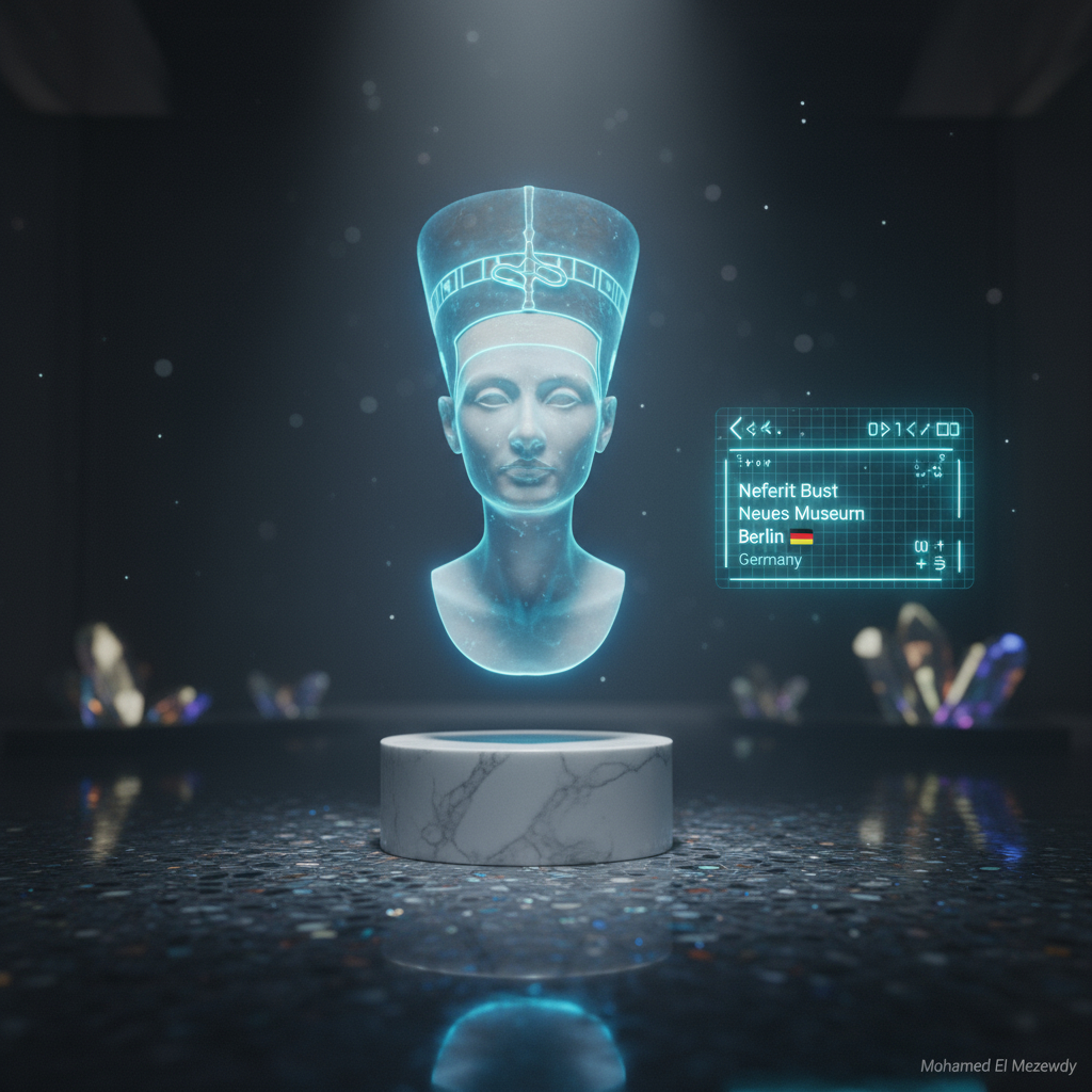 كنوز مصر بتقنية الذكاء الاصطناعي