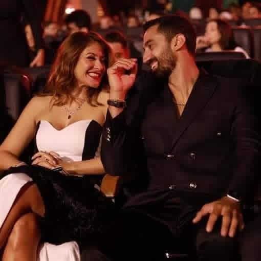  هيدي كرم وأحمد تيمور