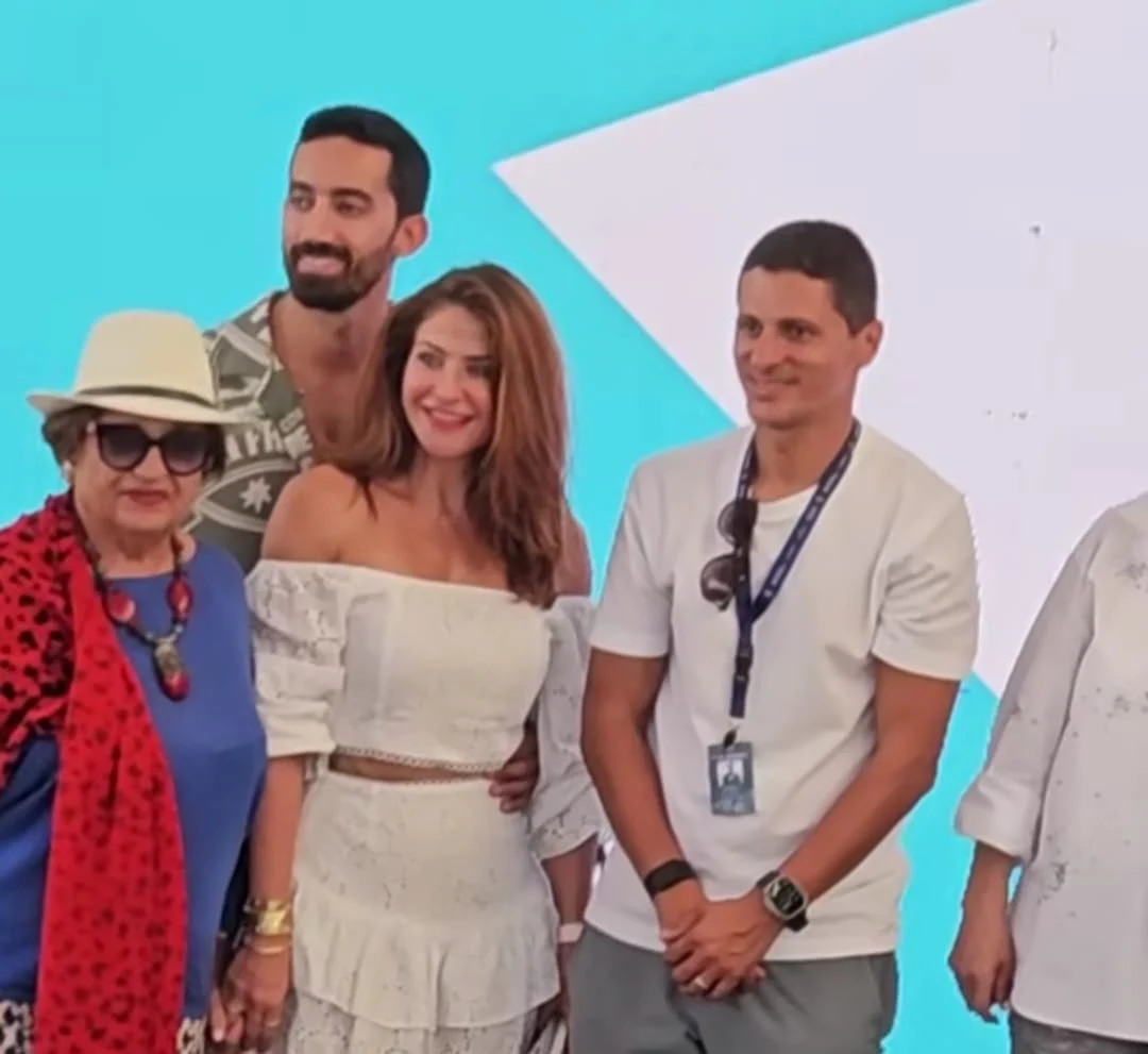  هيدي كرم وأحمد تيمور