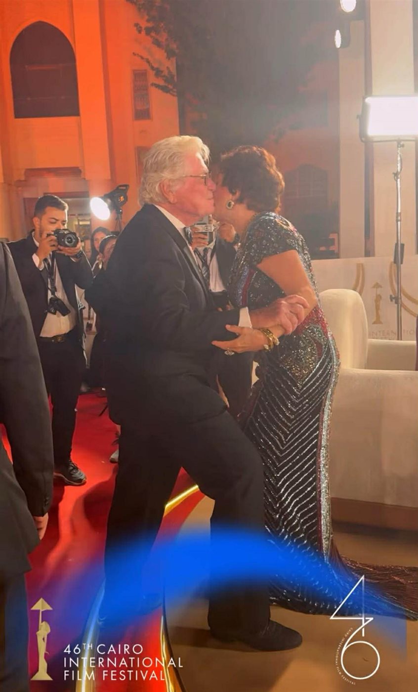 لبلبة وحسين فهمي