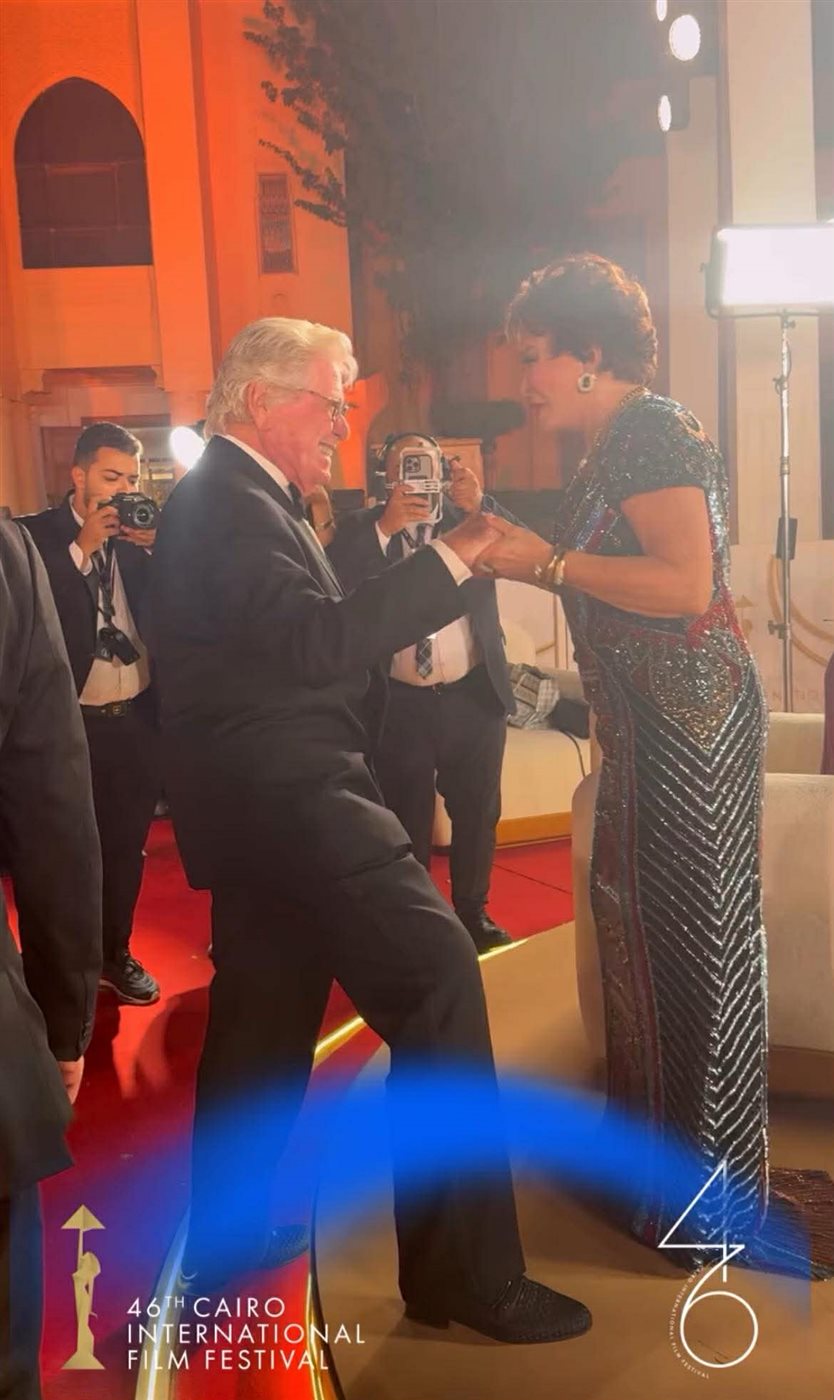 لبلبة وحسين فهمي