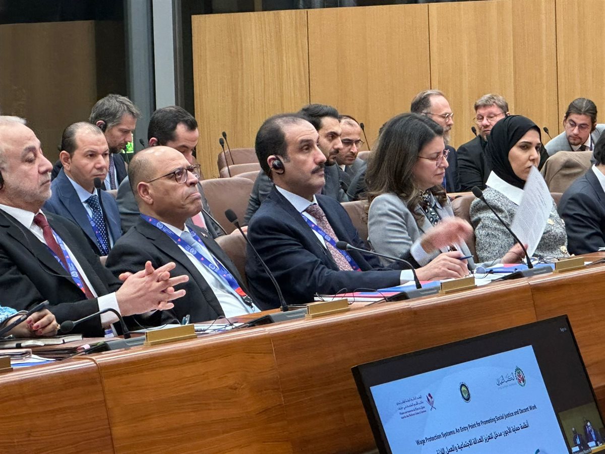 وزير العمل يشارك بفعالية خليجية لدعم نظم حماية الأجور.. ويؤكد: داعمون للتعاون العربي