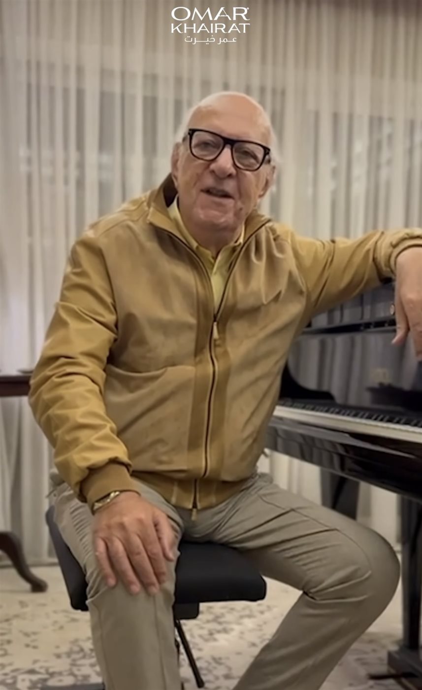 أول ظهور لعمر خيرت بعد تعافيه