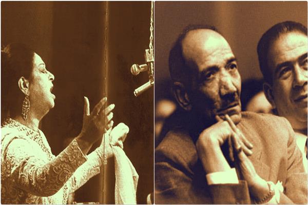 أحمد رامي وأم كلثوم