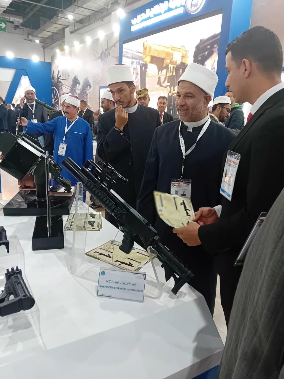 وفد من وزارة الأوقاف يشارك في افتتاح المعرض الدولي الرابع للصناعات الدفاعية «إيديكس ٢٠٢٥»
