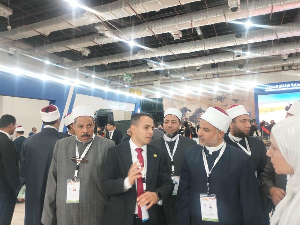 وفد من وزارة الأوقاف يشارك في افتتاح المعرض الدولي الرابع للصناعات الدفاعية «إيديكس ٢٠٢٥»