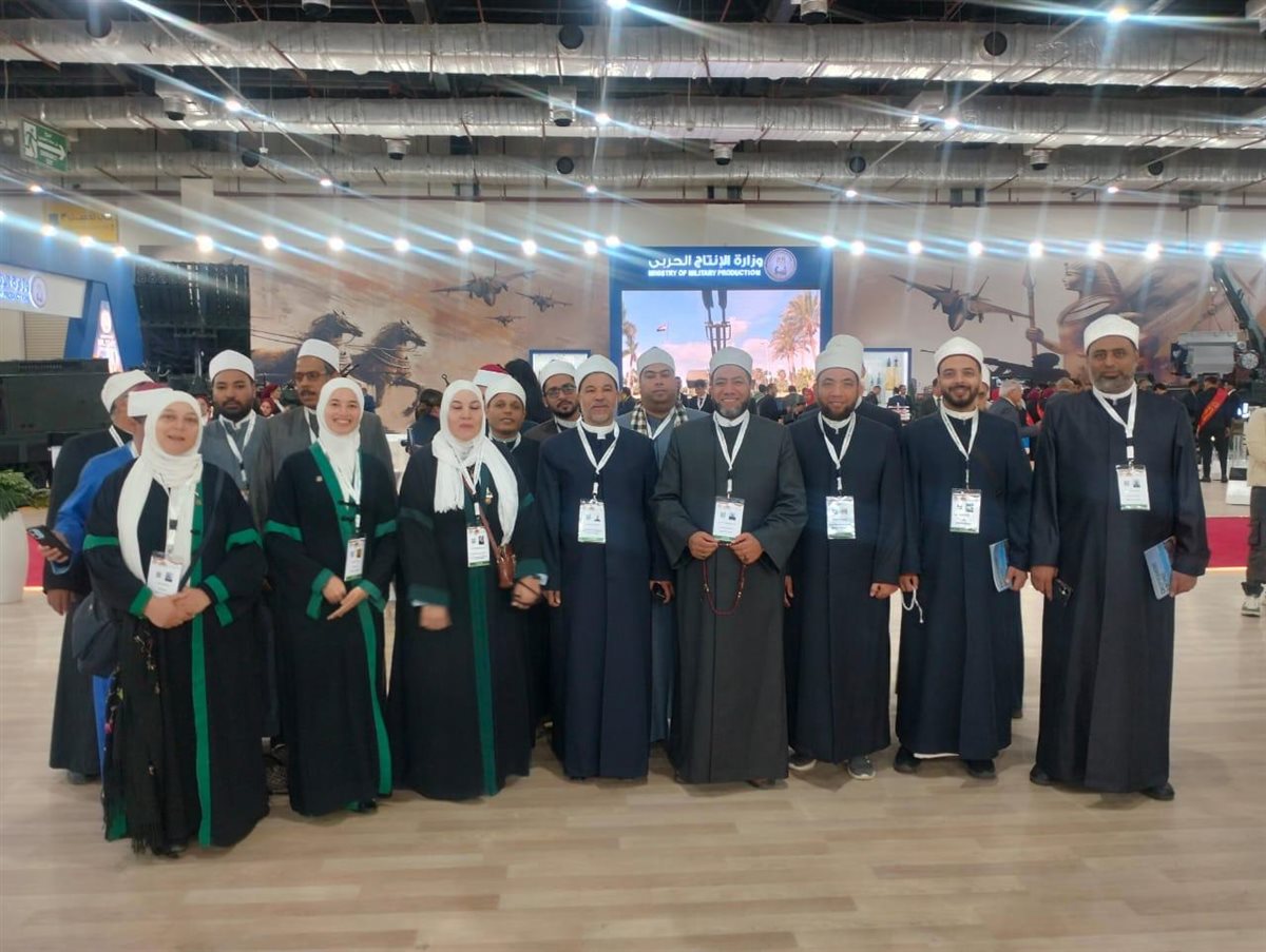وفد من وزارة الأوقاف يشارك في افتتاح المعرض الدولي الرابع للصناعات الدفاعية «إيديكس ٢٠٢٥»