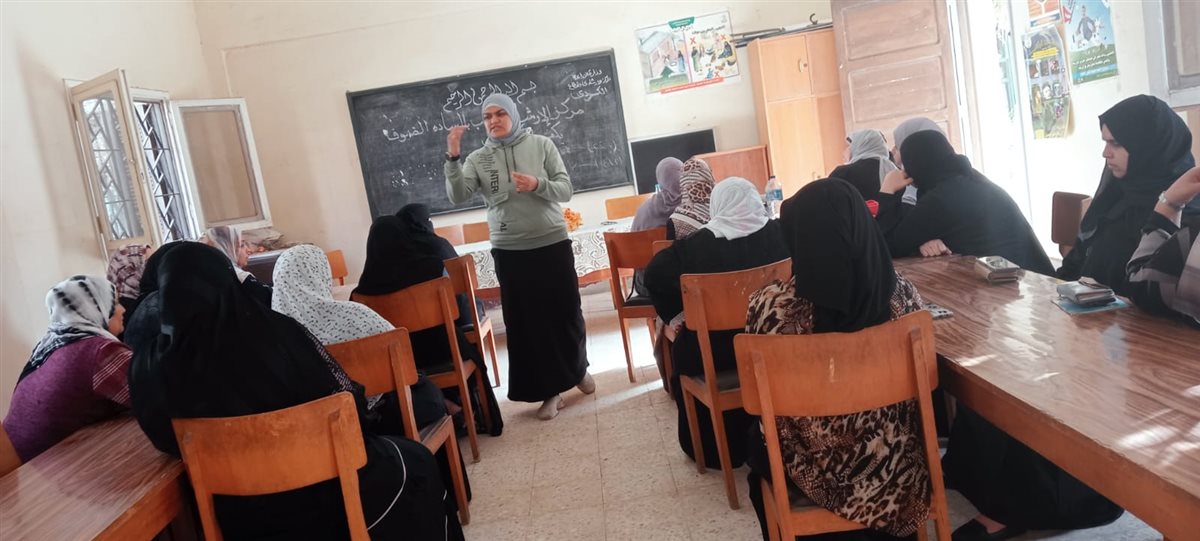 من فعاليات حملة مناهضة العنف ضد المرأة