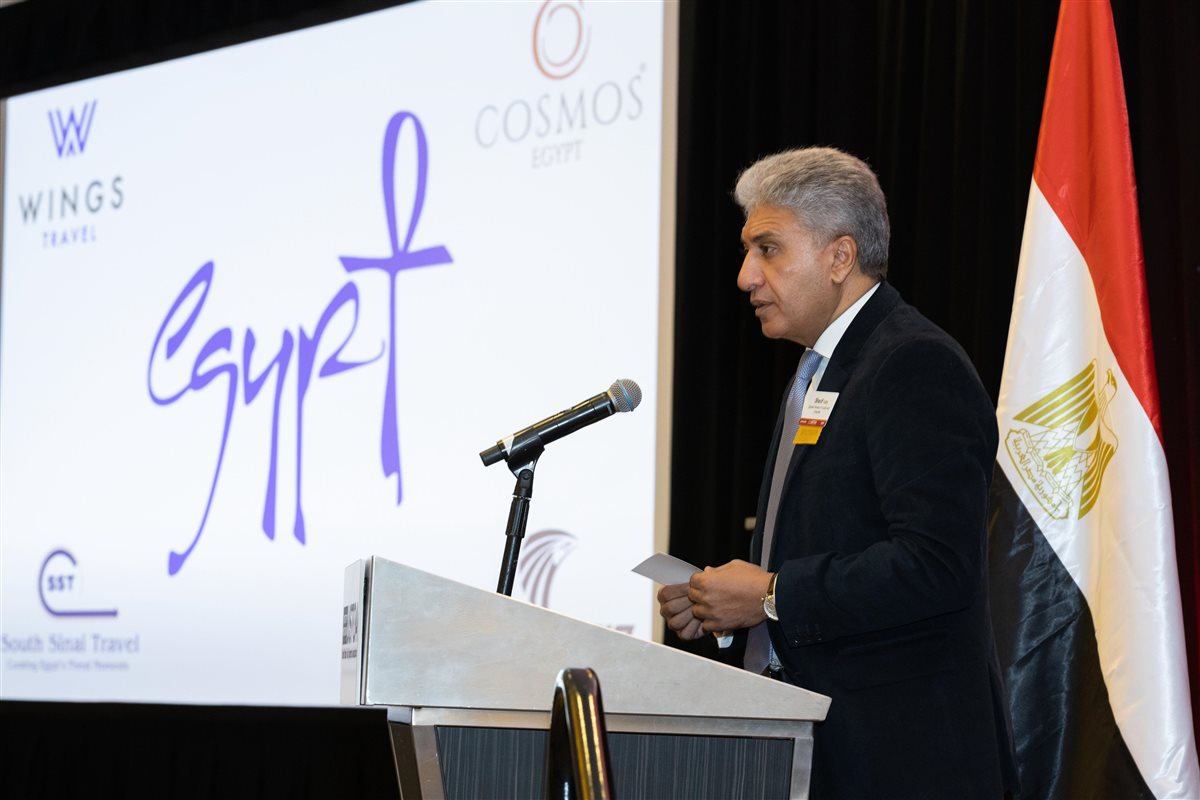 وزير السياحة يشارك في حفل الغذاء السنوى لـ(USTOA)