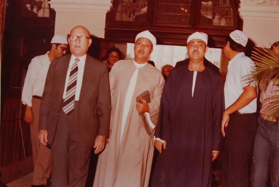 الشيخ الرزيقى والشيخ عبد الباسط