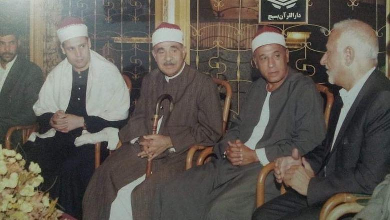 الشيخ أحمد الرزيقى فى إحدى الحفلات