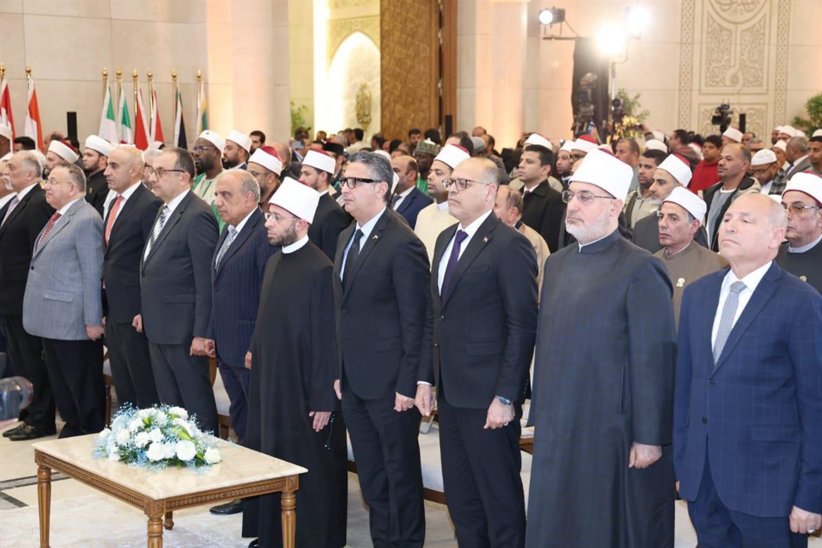 خلال مشاركة مفتي الجمهورية في الجلسة الختامية للمسابقة العالمية الثانية والثلاثين للقرآن الكريم