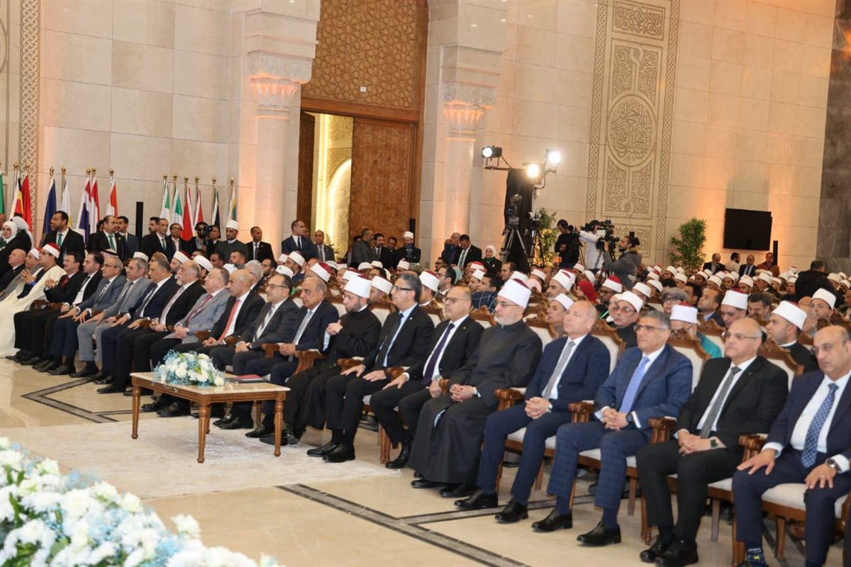 خلال مشاركة مفتي الجمهورية في الجلسة الختامية للمسابقة العالمية الثانية والثلاثين للقرآن الكريم