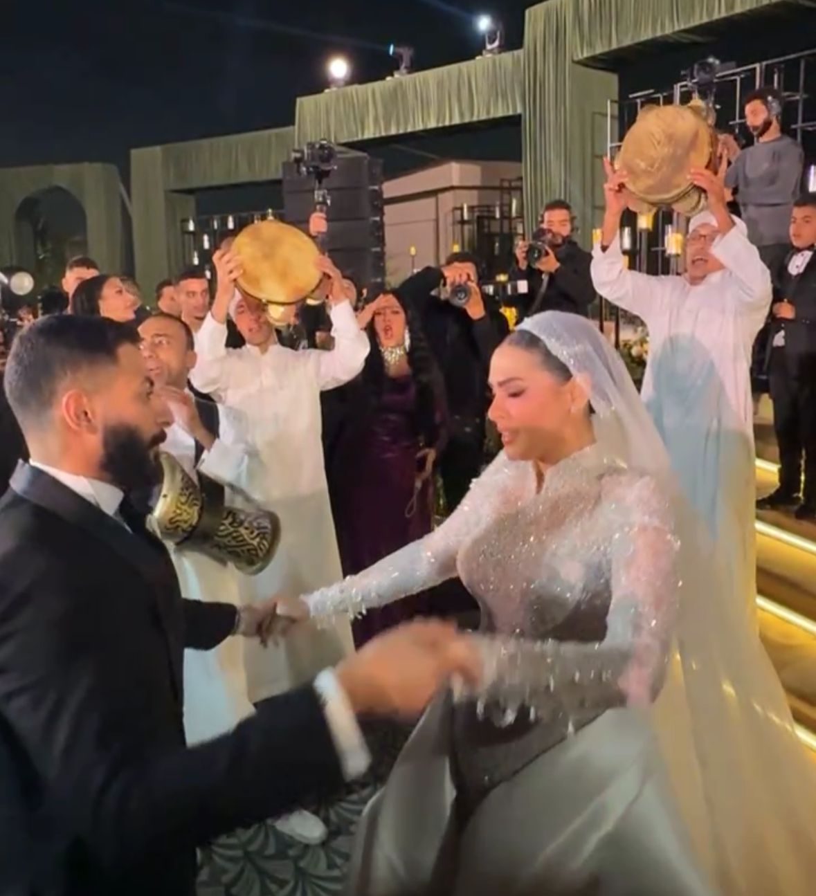 صور حفل زفاف ابنة محمد هنيدي