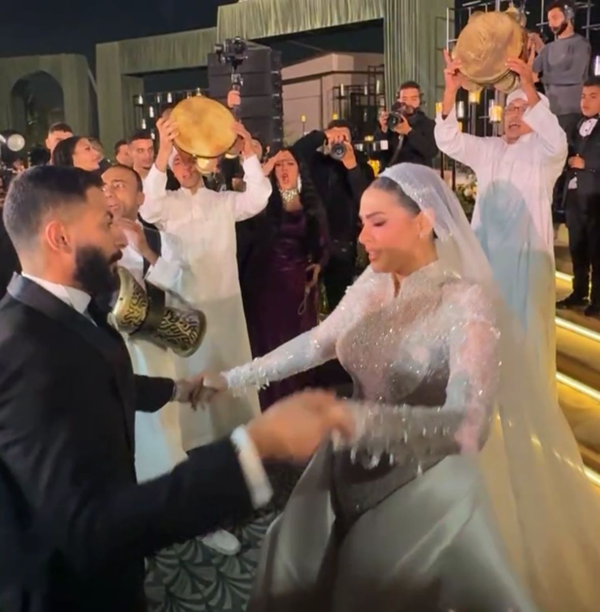 صور حفل زفاف ابنة محمد هنيدي