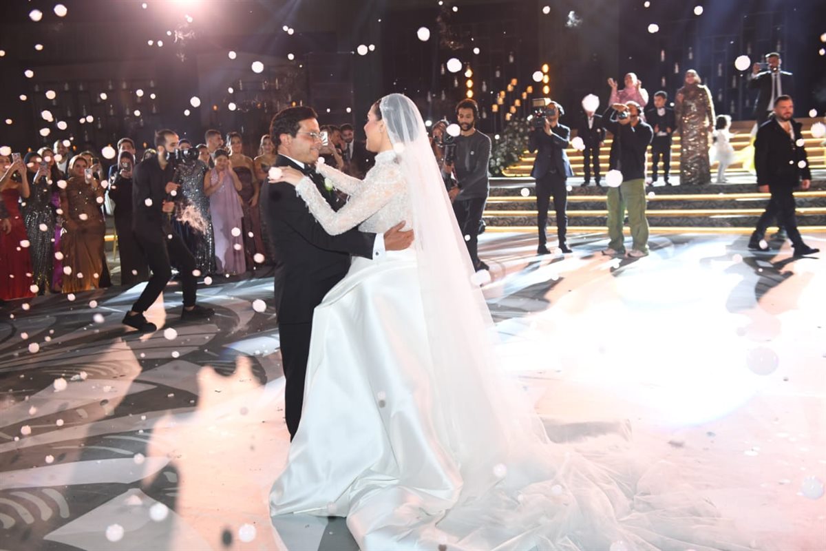 صور حفل زفاف ابنة محمد هنيدي