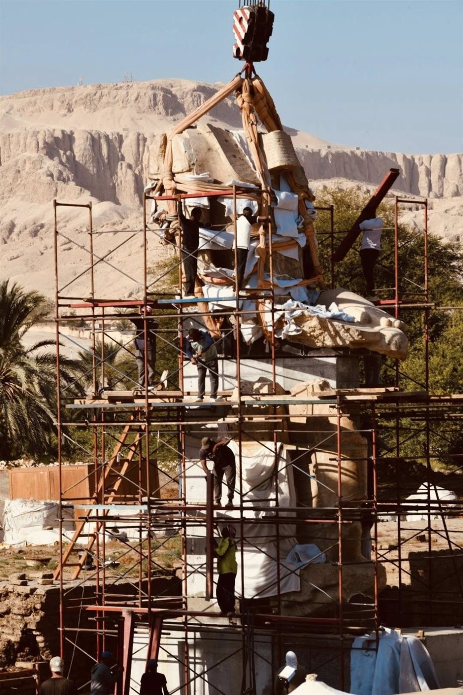 <strong>تمثال الملك أمنحتب الثالث</strong>