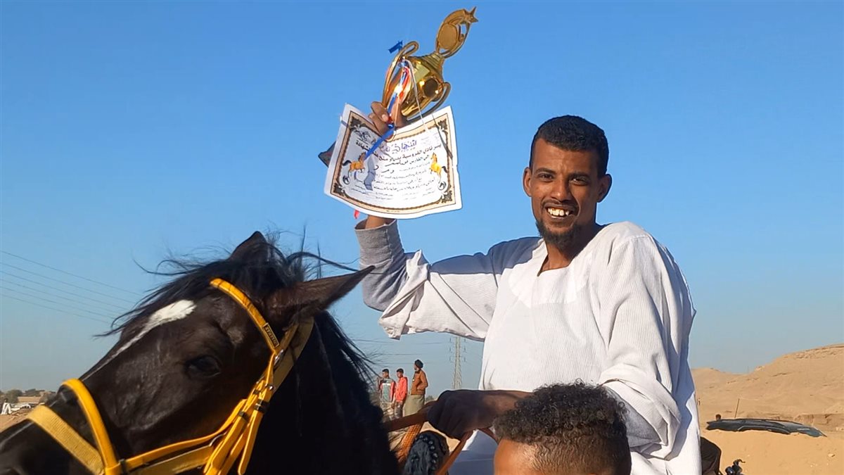 الفارس أسامة قرية قته مركز نصر النوبة