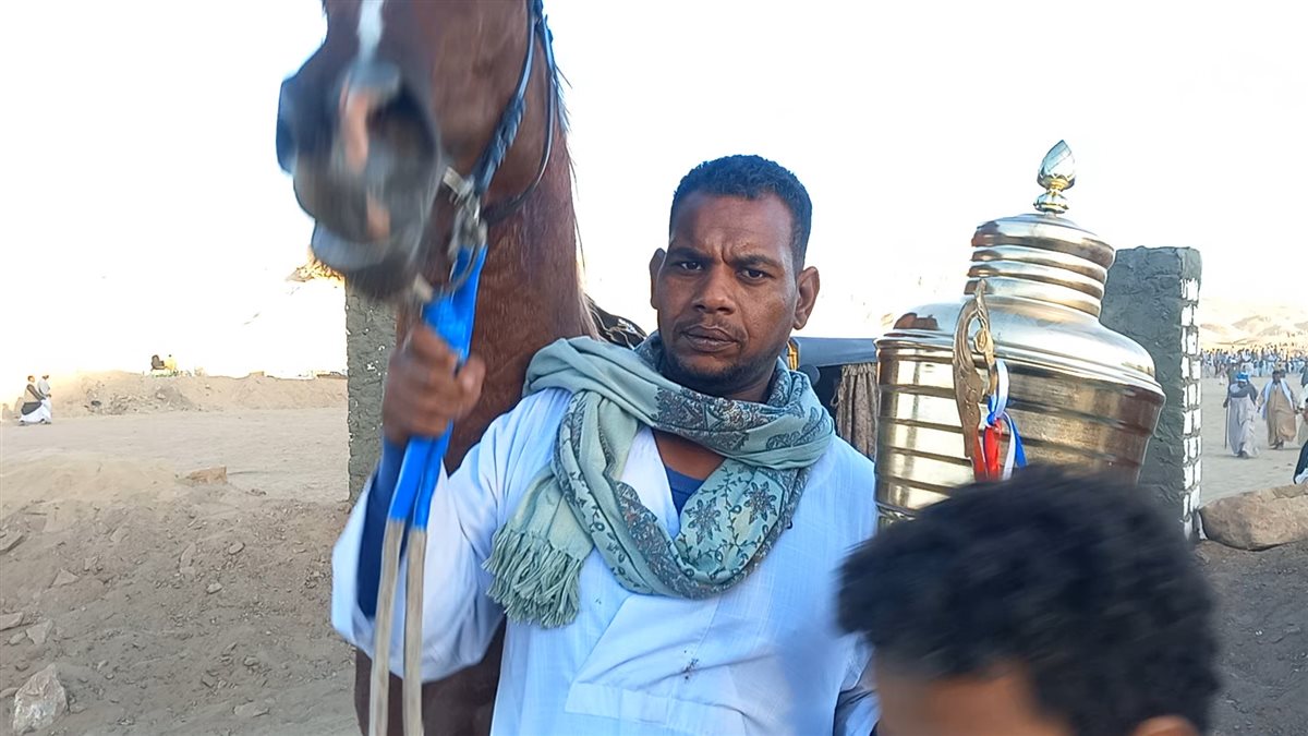 الفارس مغوار من قرية النزل بمركز ادفو