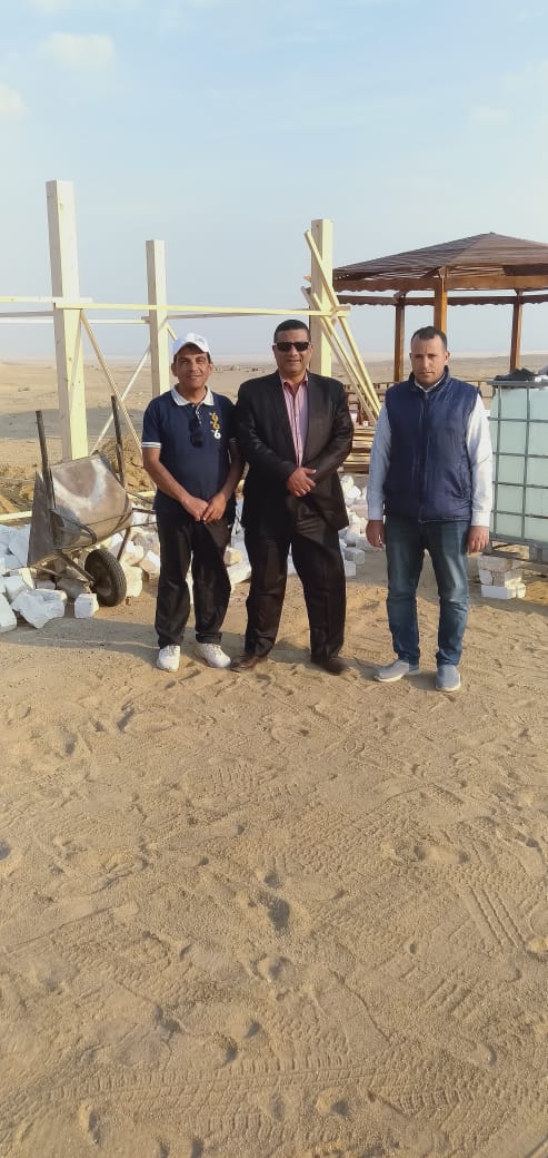 صورة من موقع العمل