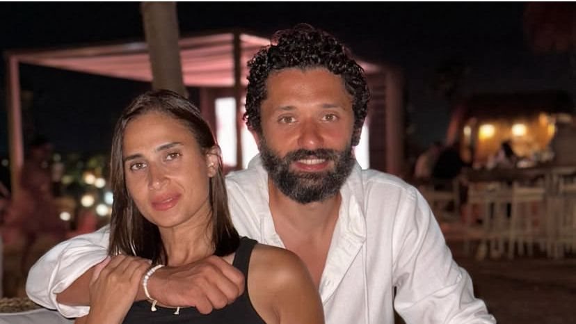 كريم محمود عبد العزيز وآن الرفاعي