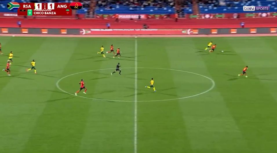 قوة منتخب جنوب إفريقيا في الهجمات المرتدة السريعة