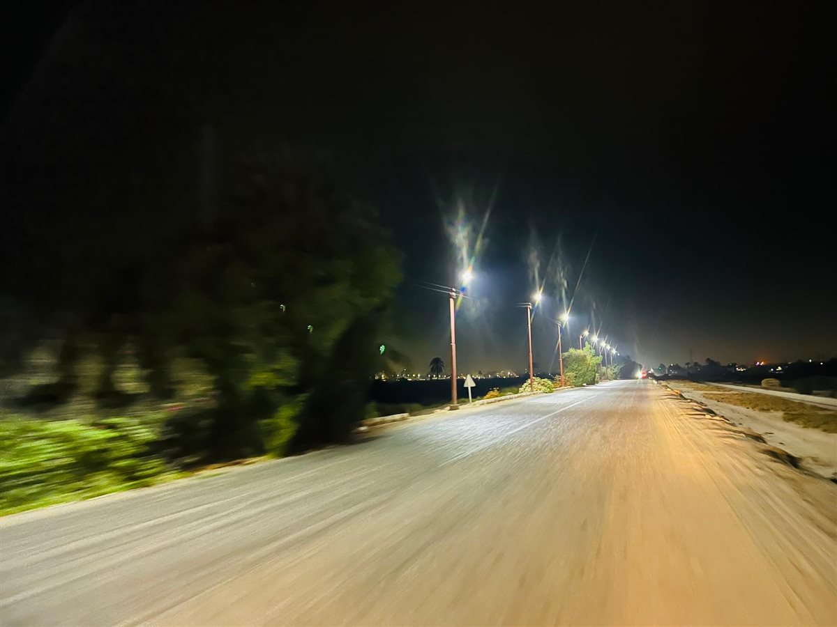 إنارة الطريق