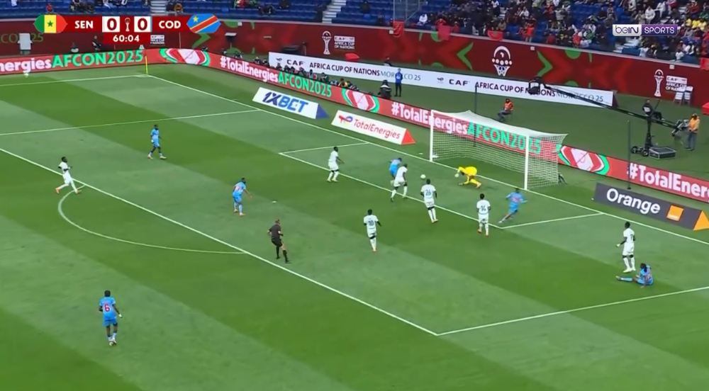 هدف الكونغو نتيجة خطأ مُركب