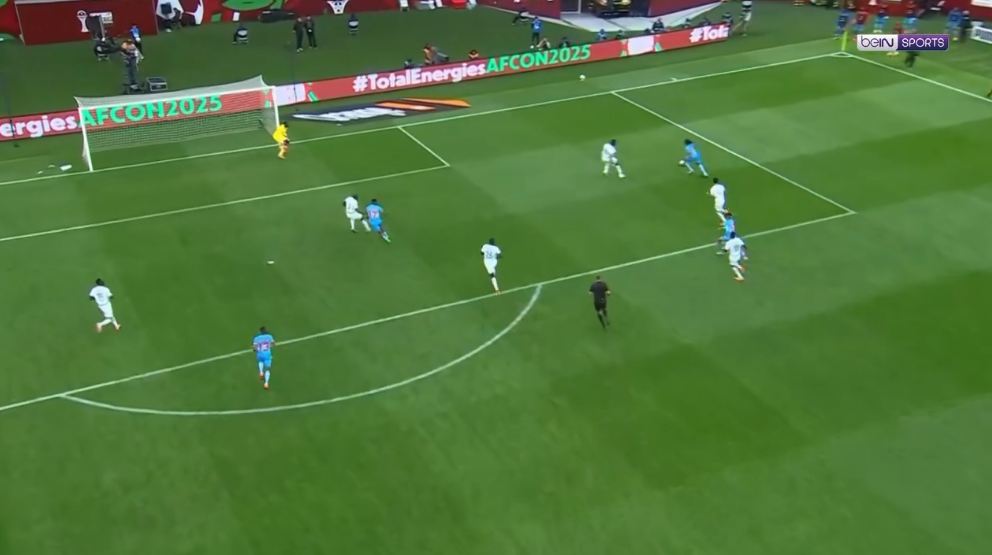 هدف الكونغو الديمقراطية نتيجة خطأ التغطية من ماني