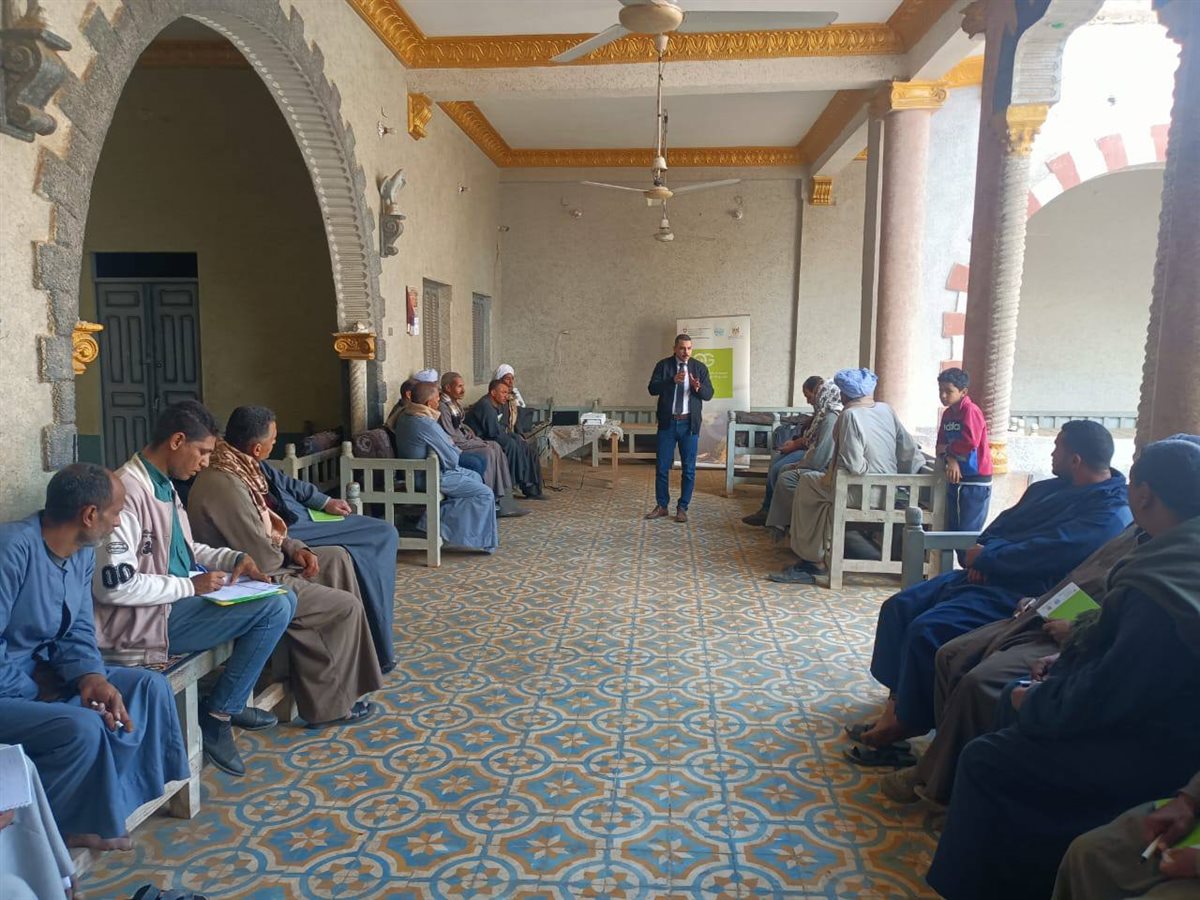 جانب من ندوة بقوص&nbsp;