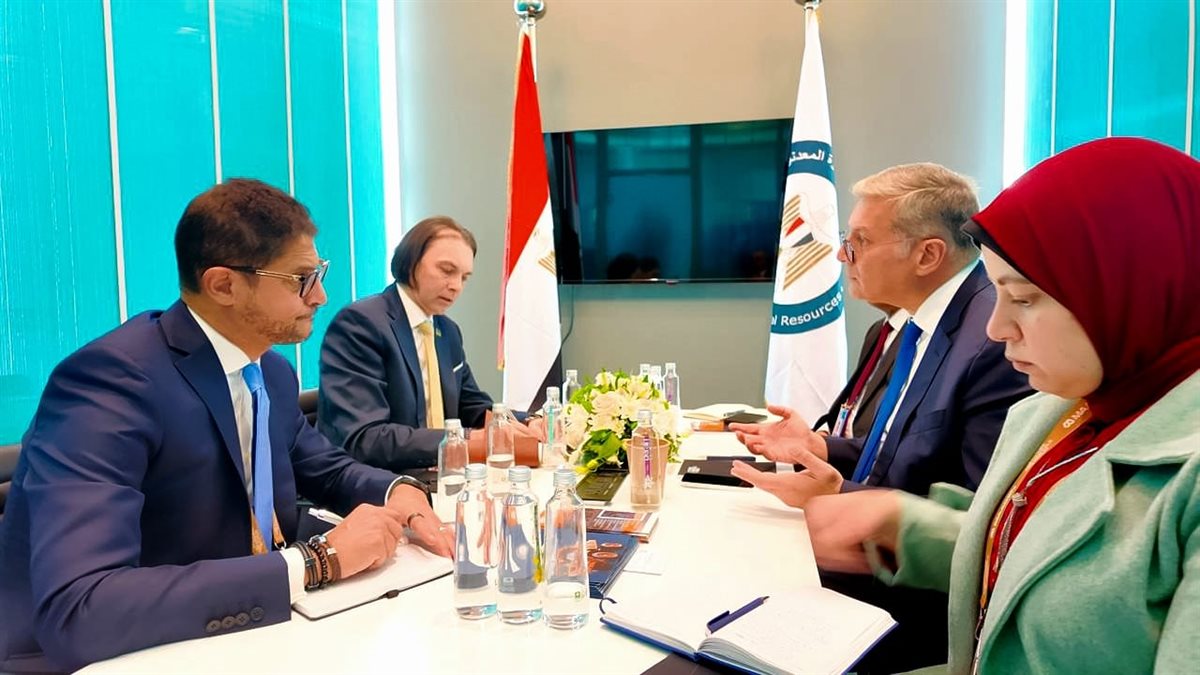 وزير البترول يبحث مع شلمبرجير &nbsp;العالمية التعاون في مجال المعادن الحيوية&nbsp;