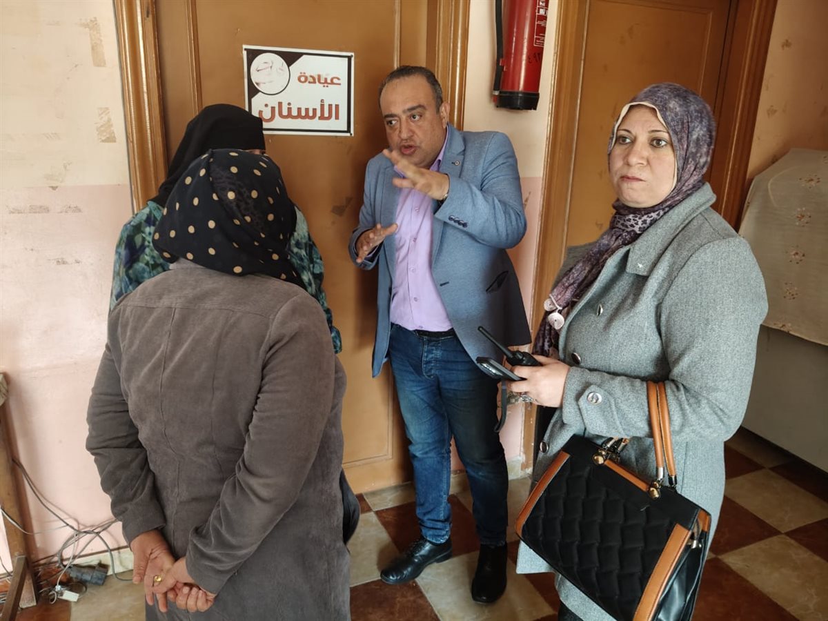 تفقد أقسام الجمعية