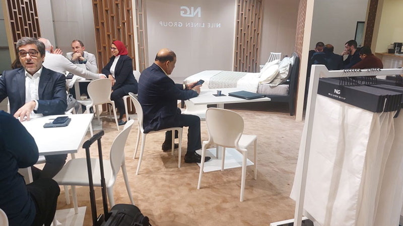 الشركات المفروشات والسجاد مثلت مصر بكفاءة وإقتدار بألمانيا