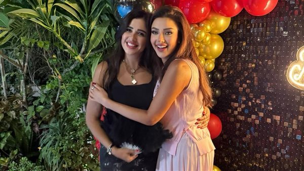 رضوي الشربيني وياسمين عبدالعزيز&nbsp;