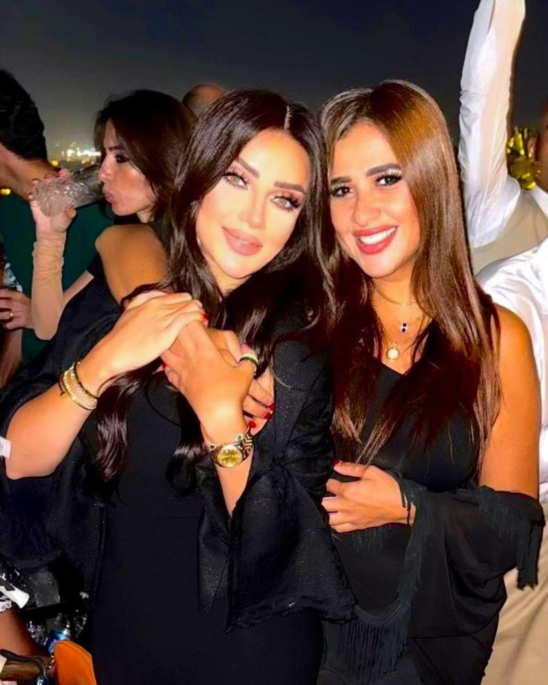 رضوي الشربيني وياسمين عبدالعزيز&nbsp;